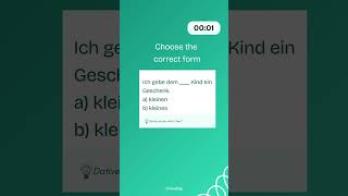 kleinen oder kleines? The A2 German Adjective Test Most Learners Get Wrong