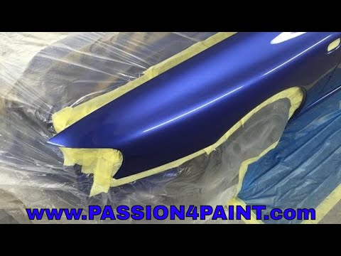 PART 3. How to flow coat , spray clearcoat like glass