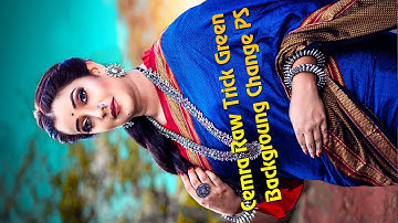 HDR Camera Raw Trick Green Tone Photo Editing Tutorial | Photoshop cc Background Colour Change