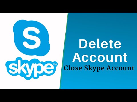 How To Delete Skype Account Permanently in Laptop l Close Skype ID Skype.com 2021