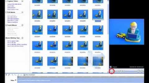 How to make a stop motion animation in Windows Movie Maker