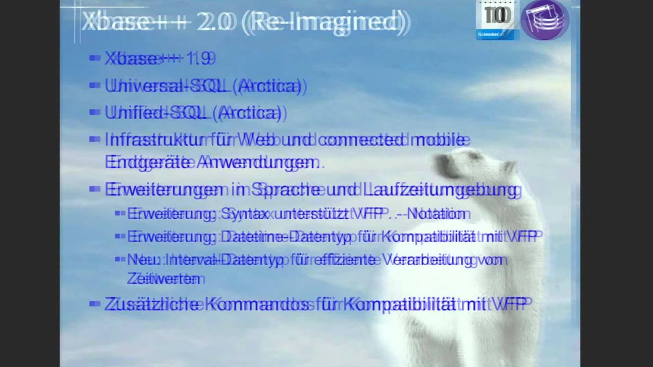 Xbase++ 2.0 korrigierte Roadmap, sowie PolarFox - erste Eindrücke - YouTube
