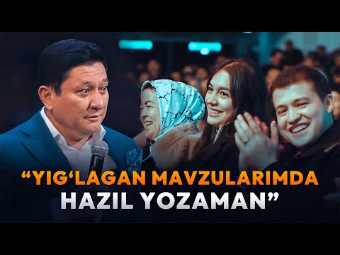 Avaz Oxun — 2025. “Kulib yashaylik” konsertidan reportaj