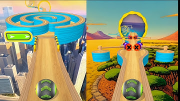 GOING BALLS SUPER SPEEDRUN, HARD LEVEL SECTIONS, PORTAL RUN