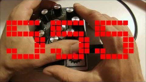 atari punk console into delay /// 555 /// Randale Pedale