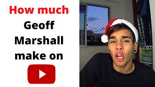 How much Geoff Marshall makes on Youtube