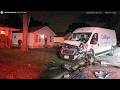 Driver Crashes Van Into Multiple Cars and Runs | Police Bodycam