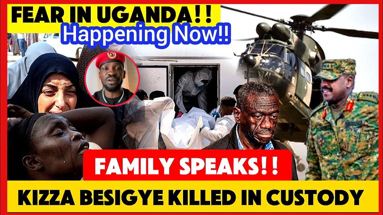 KIZZA BESIGYE KILLED IN CUSTODY?? BOBI WINE REMAINS IN HIDING!! BESIGYE'S WIFE EXPLAINS