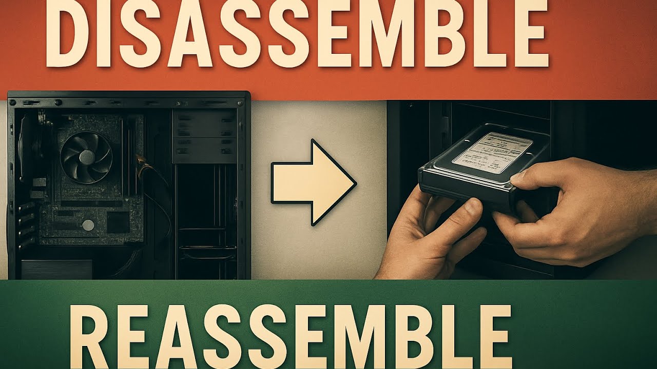 Disassemble and Reassemble PC | Group 4 - YouTube
