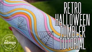 Retro Halloween Tumbler Tutorial | Beginner Friendly!