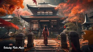 Flute music | Japanese temple with geisha girl - Relax, healing, calming screenshot 4