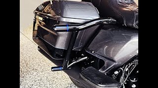 kekykm How to Install Tip Over Saddlebag Guard Crash Bar