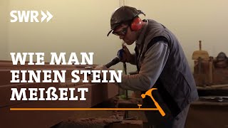 How to chisel a stone | SWR Craftsmanship