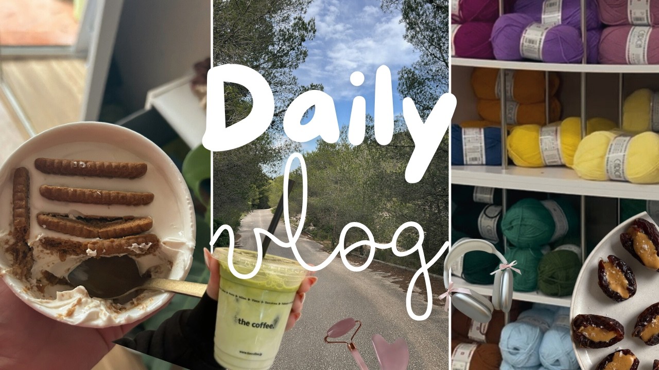 vlog / routine du soir, skincare & activités créatives