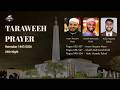 ICGC Taraweeh Night 24 Ramadan 2026 1447AH Imam Musa Sheikh Mahmoud Hafiz Haseeb Bakali