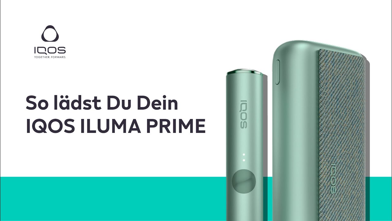 So lädst Du Dein IQOS ILUMA PRIME