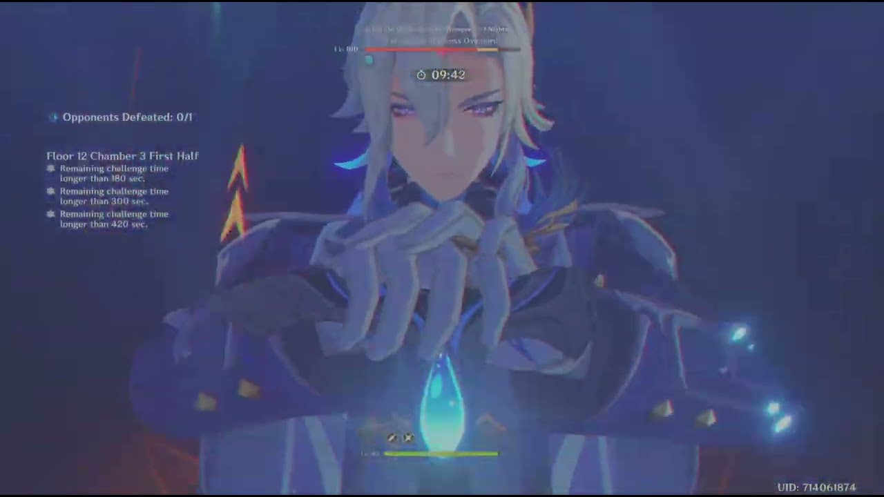 Genshin Impact Luna IV Abyss 12 ft C3R1 Neuvillette x C3R1 Mavuika and C1R1 Nefer x C2 Columbina