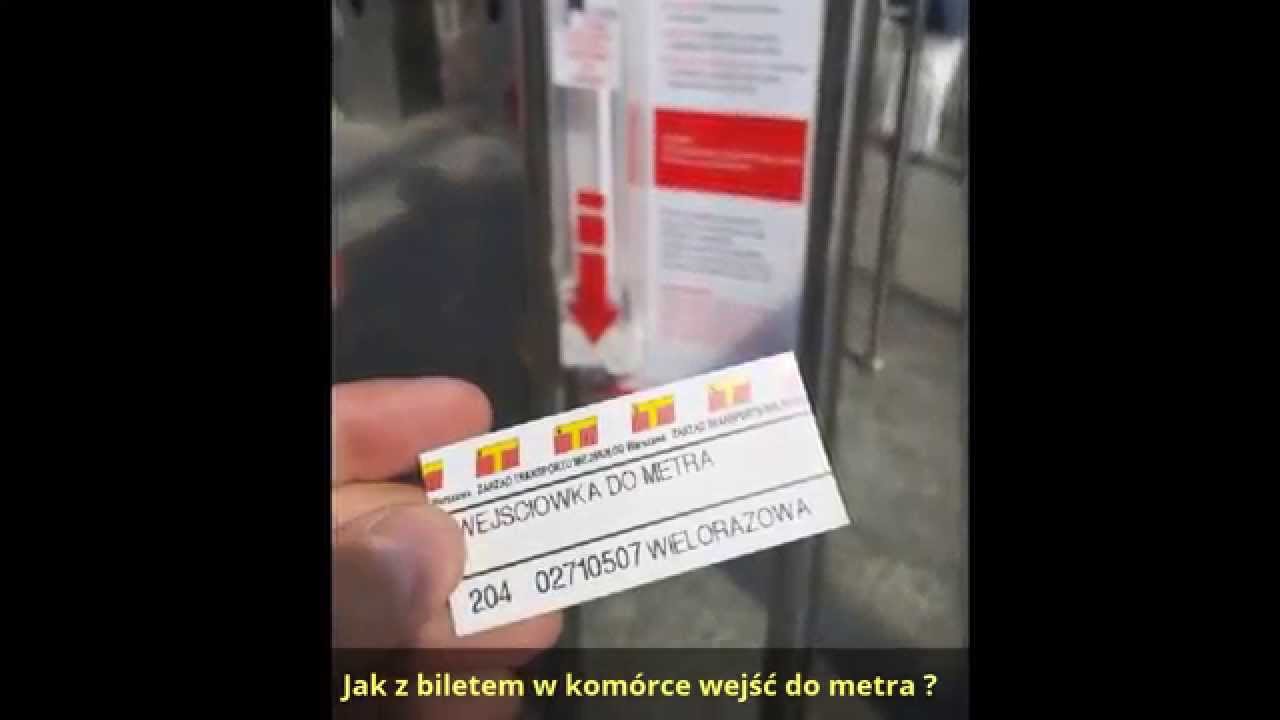 moBILET - Jak wejść do metra w Warszawie ZTM | ForumWiedzy