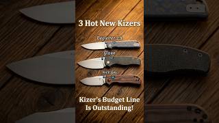 3 New Kizer Knives | Budget Bangers | Begleiter 2.9, Glaux, And Nice Guy | Kizer Is On Fire!