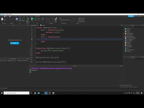 Roblox Lua Scripting - 14 - Methods