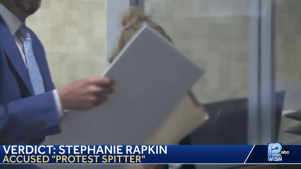 Verdict for a Shorewood woman accused of spitting on a teen protester