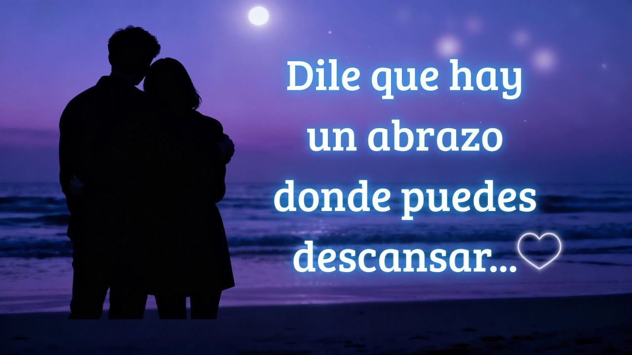 Aquí Estoy (Spanish Romantic Song) - Dile que hay un abrazo donde puedes descansar ❤️