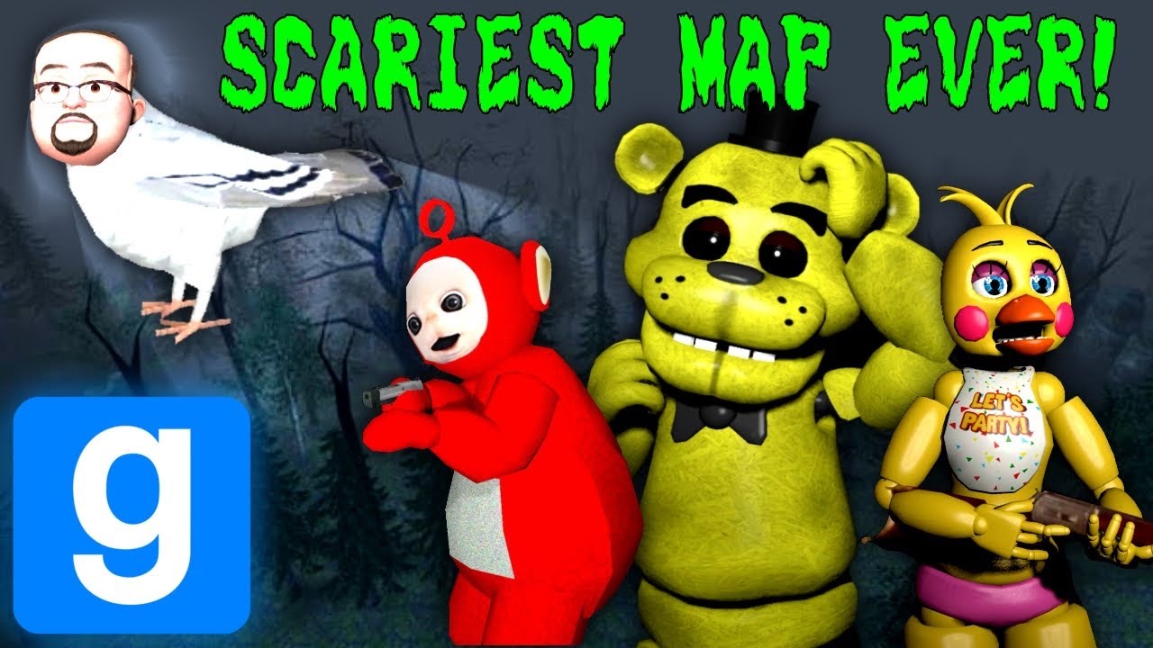 The SCARIEST Gmod Map of all times! - (FNAF Al Pigeon GMod Adventure)