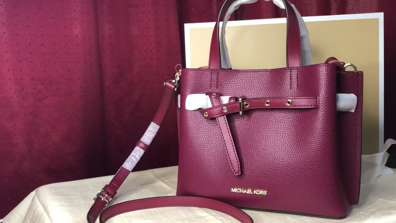 Michael Kors Bags | Michael Kors Emilia Small Pebbled Leather Crossbody Bag Light Sage | Color: Green | Size: Small | Fine_Closet's Closet