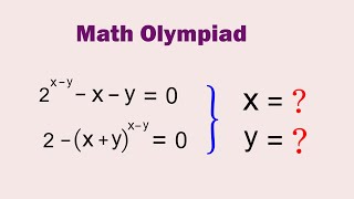 Math Olympiad | A Beautiful Exponential Problem | VIJAY Maths