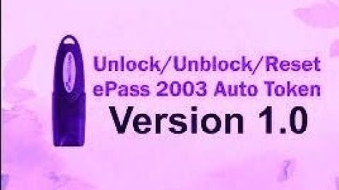 EPASS UNLOCK CSP 1 || Dsc Solutions