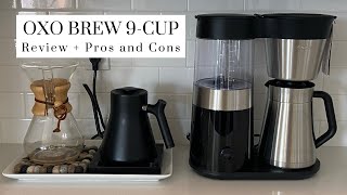 Oxo Brew9 cup Coffee Maker Review  Better Than Chemex?