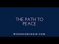 The Path to Peace | The Winner's Minute With Mac Hammond