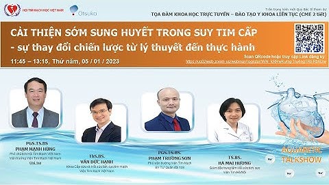 Cải thiện sớm sung huyết trong suy tim cấp