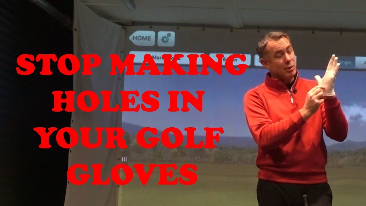 Stop Making Holes in Your Golf Glove YouTube