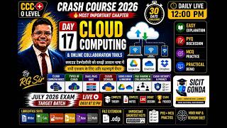 🚀 Cloud Computing & Online Collaboration Tools Complete Chapter | CCC + O Level Crash Course 2026 |