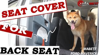 Mabett Dog Cat Back Seat Covers for 2022-2024 Ford Maverick#caraccessories #automobile #fordmaverick