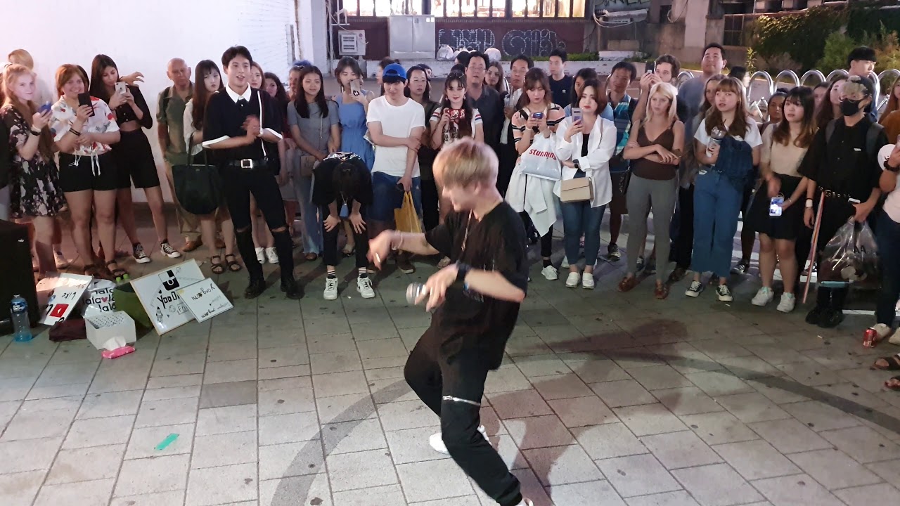 유원(YooONE),강레오(KangLeo)/꽃이야(My Flower)-JBJ 20190704 홍대(HongDae) Busking