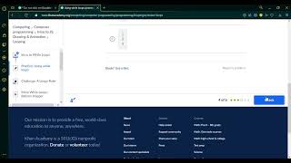 Practice Question: Using while loops {Khan academy}