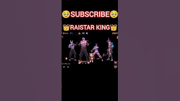 👑 RAISTAR KING 👑#freefireshorts #shortvideo #viralvideo #freefiremax