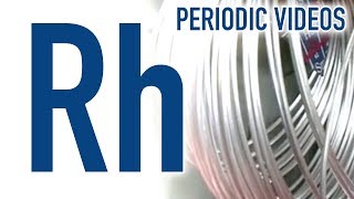 Rhodium - Periodic Table of Videos