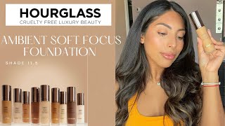 Just WOW! NEW Hourglass Ambient Soft Focus Foundation | Try On & Wear Test | Shade 11.5 screenshot 3