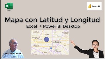 Power BI - Crear un mapa con latitud y longitud