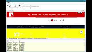 Scraping exhibitor details from interschutz.de | WebHarvy