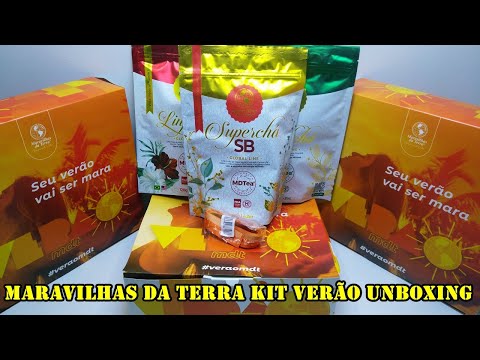 MARAVILHAS DA TERRA KIT VERÃO UNBOXING