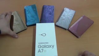 Чехол книжка для Samsung Galaxy A7 (2016) SM-A710 обзор Чехол книжка для Samsung Galaxy A7 (2016) SM-A710 обзор