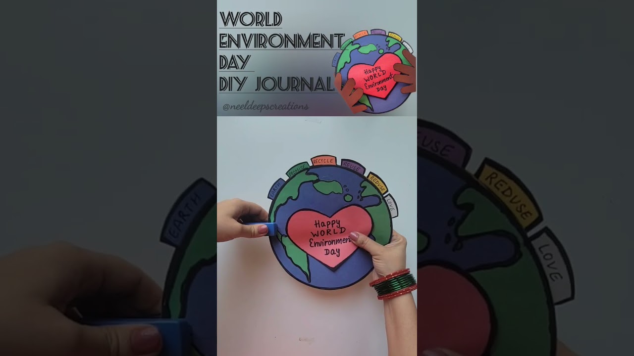 World Environment Day (5th june) DIY Journal 🌎