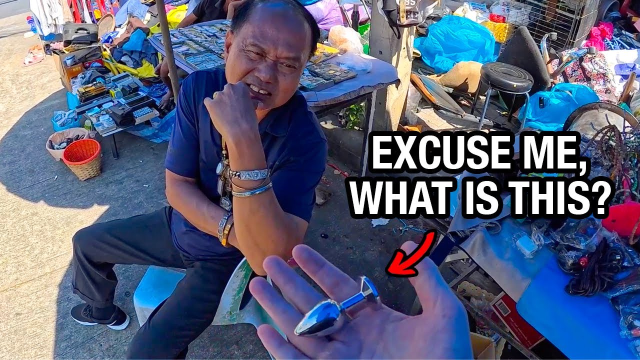 SHOCKING Discoveries Found in Thai Flea Market! (But Was It Used?) 🤔🇹🇭