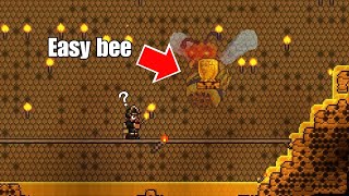 How to defeat queen bee in terraria(full prep)|terraria 1.4.9