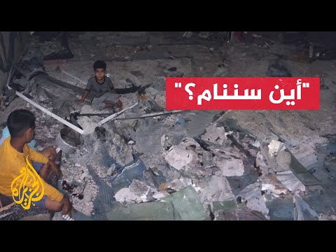 تضرر جزء من مدرسة نازحين إثر قصف الاحتلال في خان يونس