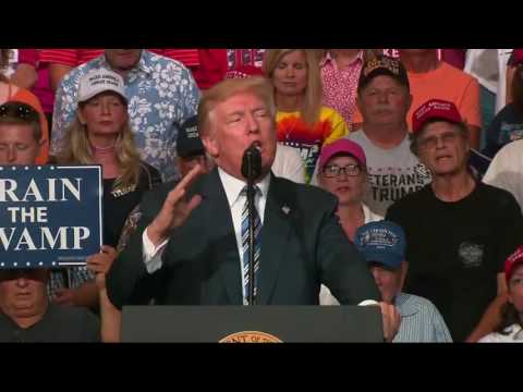 'The Russia story is a total fabrication,' Trump says at rally - 'The Russia story is a total fabrication,' Trump says at rally
